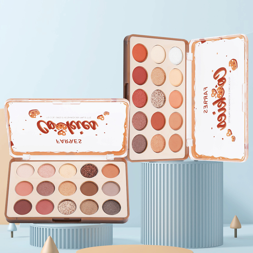 FARRES Тени для век 15 цветов COOKIES – фото 5