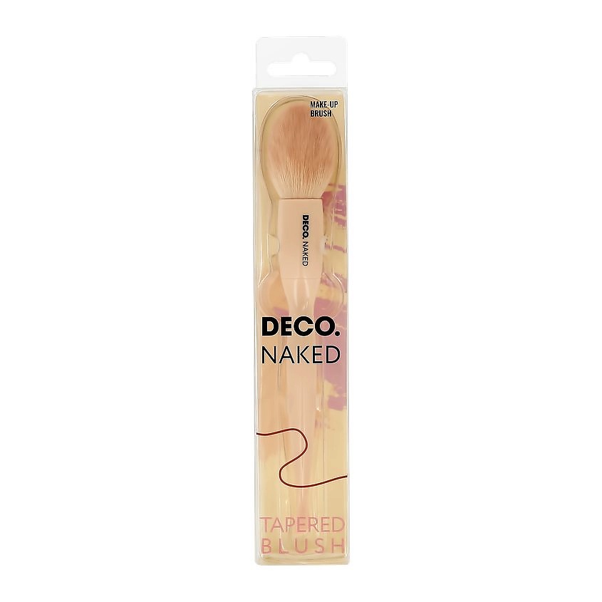 DECO. Кисть для румян NAKED tapered blush – фото 2