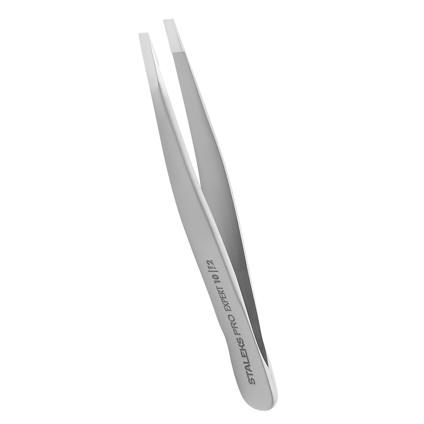 STALEKS Пинцет для бровей Staleks Pro Expert 10 Type 2 – фото 1
