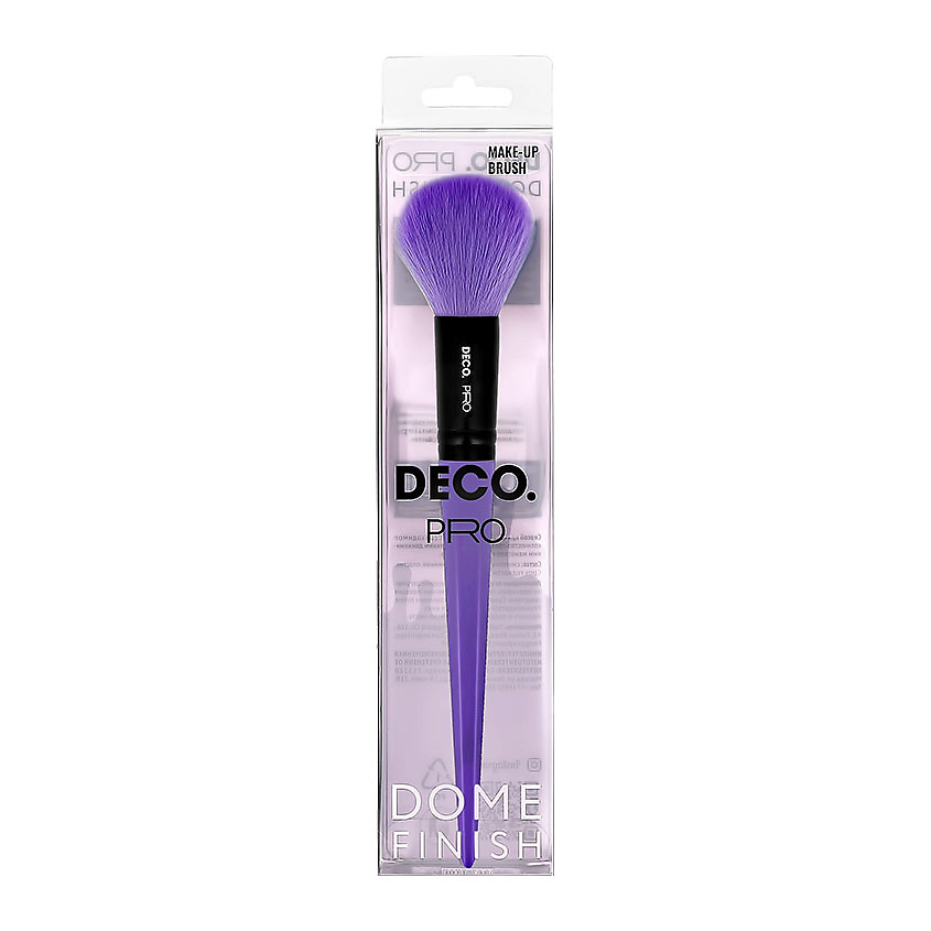 DECO. Кисть для пудры PRO dome finish – фото 2