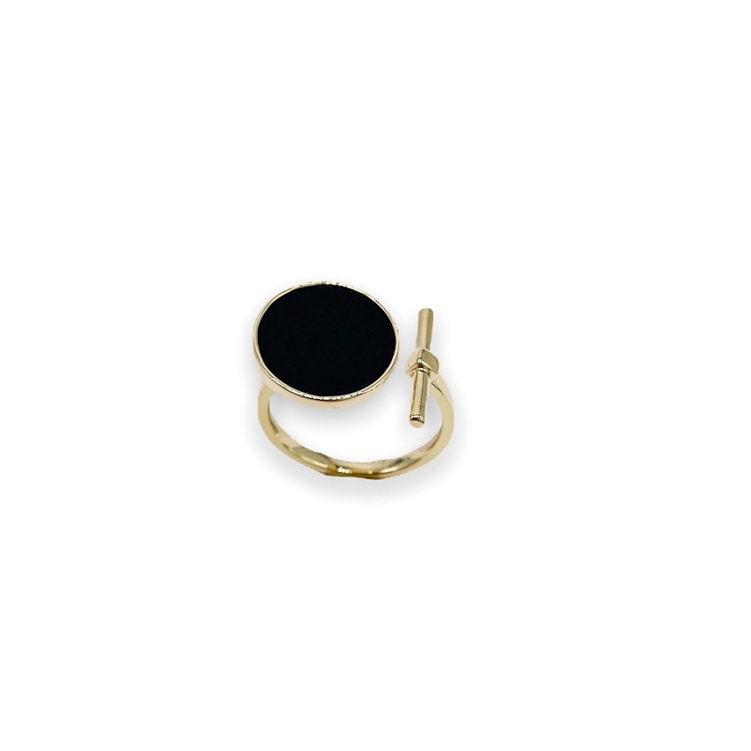 FOROSTINA.K Кольцо Глубина BlackGold – фото 1