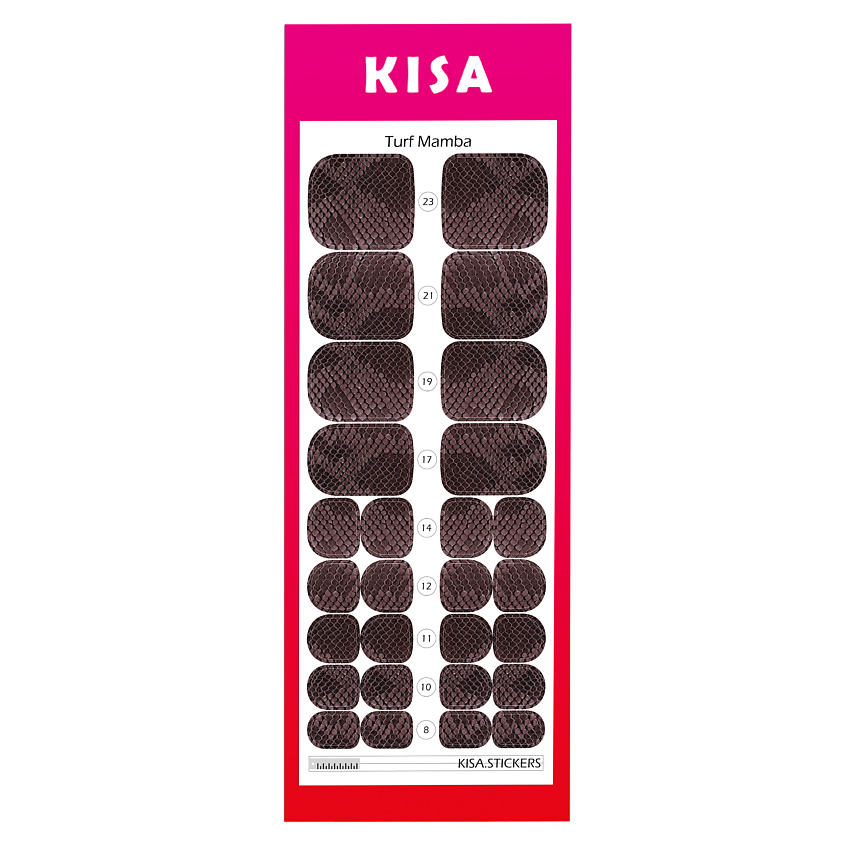 KISA.STICKERS Пленки для педикюра Turf Mamba – фото 2