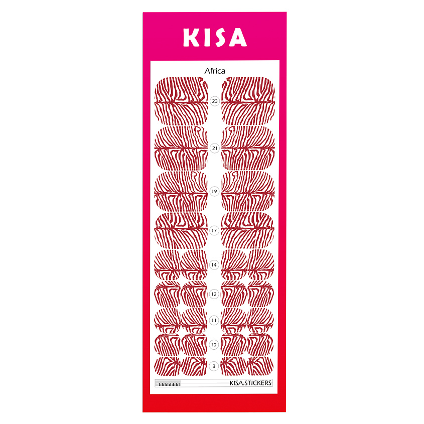 KISA.STICKERS Пленки для педикюра Africa – фото 2
