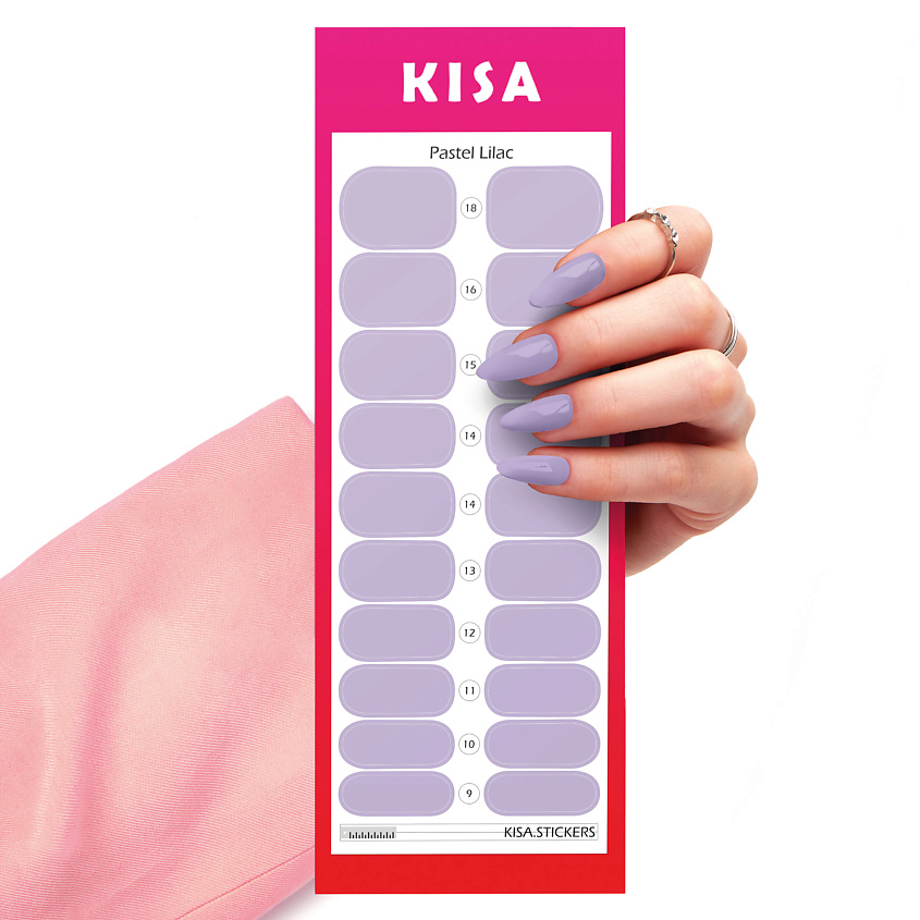 KISA.STICKERS Пленки для маникюра Pastel Lilac – фото 2