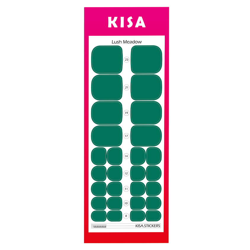 KISA.STICKERS Пленки для педикюра Lush Meadow – фото 2