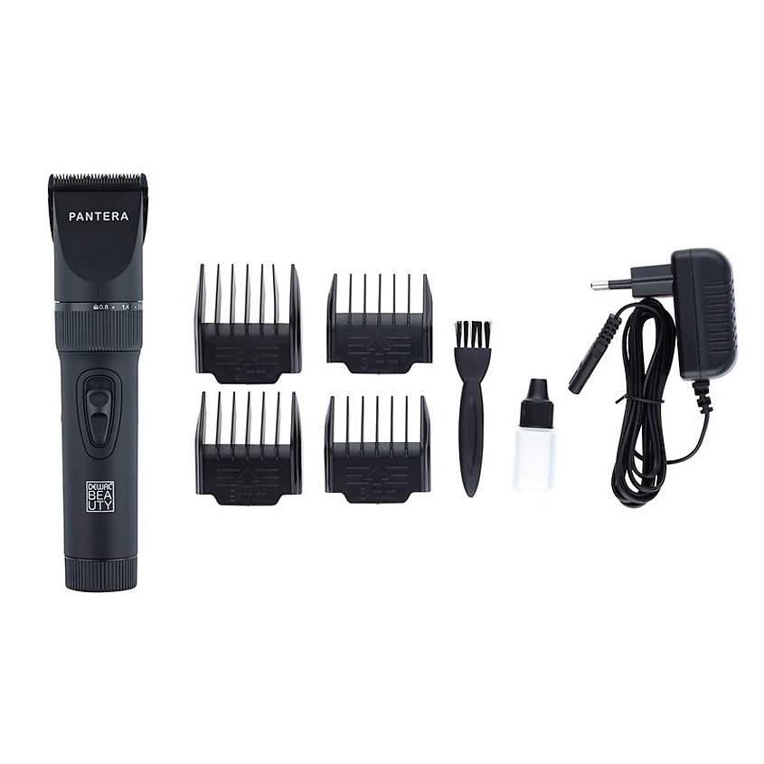DEWAL BEAUTY Машинка для стрижки волос  Pantera Black – фото 8