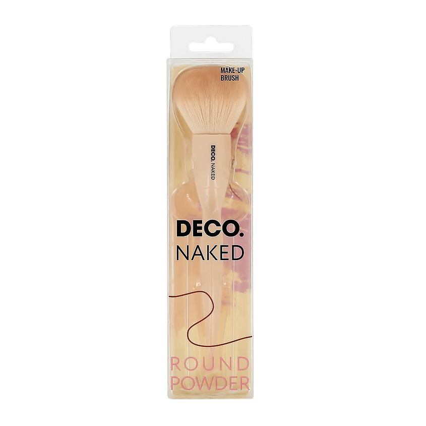 DECO. Кисть для пудры NAKED round powder – фото 2