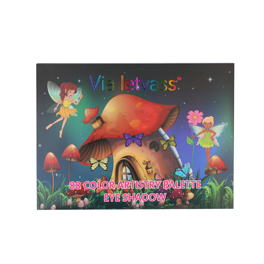 FARRES Тени для век 88 цветов FAIRY TALE – фото 3