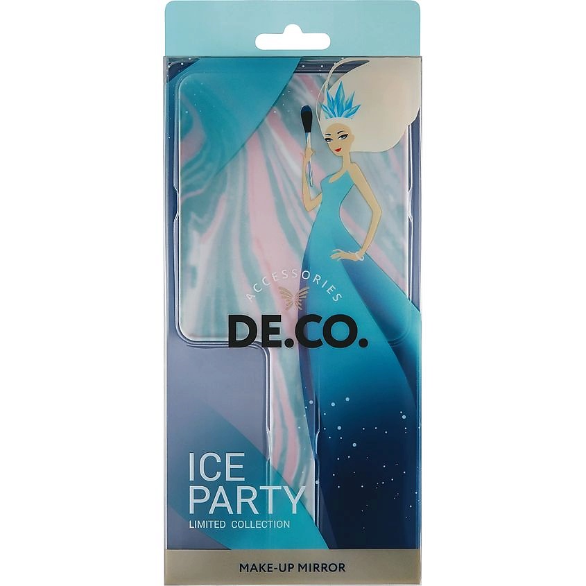 DECO. Зеркало для макияжа ICE PARTY на ручке – фото 1