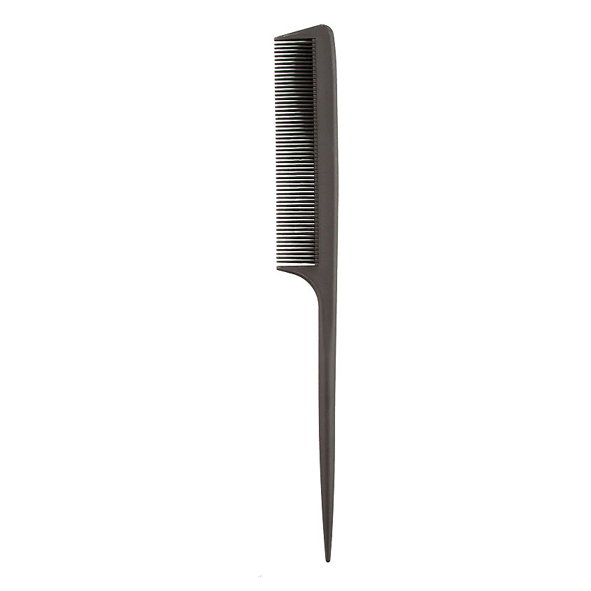 LADY PINK Гребень для волос BASIC carbon comb карбоновый с ручкой – фото 2