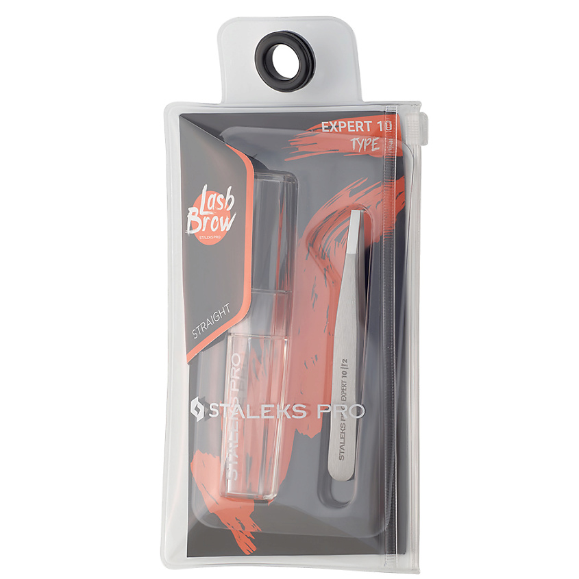 STALEKS Пинцет для бровей Staleks Pro Expert 10 Type 2 – фото 4