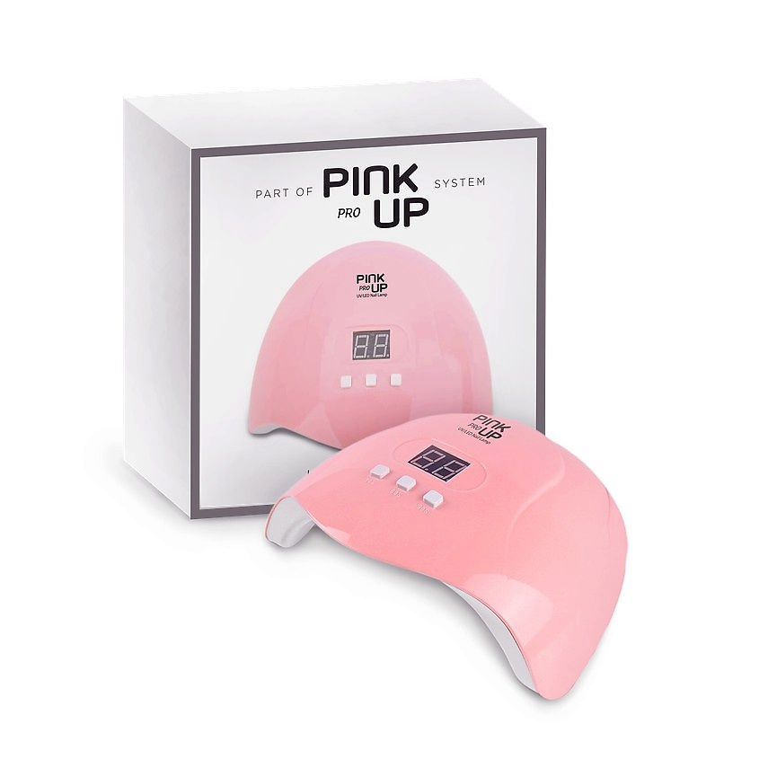PINK UP Лампа для полимеризации гель-лака PRO UV/LED pink – фото 1