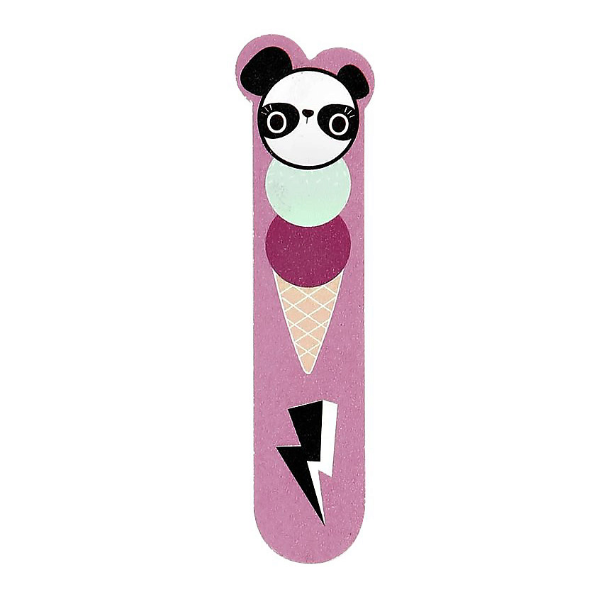 PINK UP Пилка для ногтей ACCESSORIES fun mini 240 грит в ассортименте – фото 1