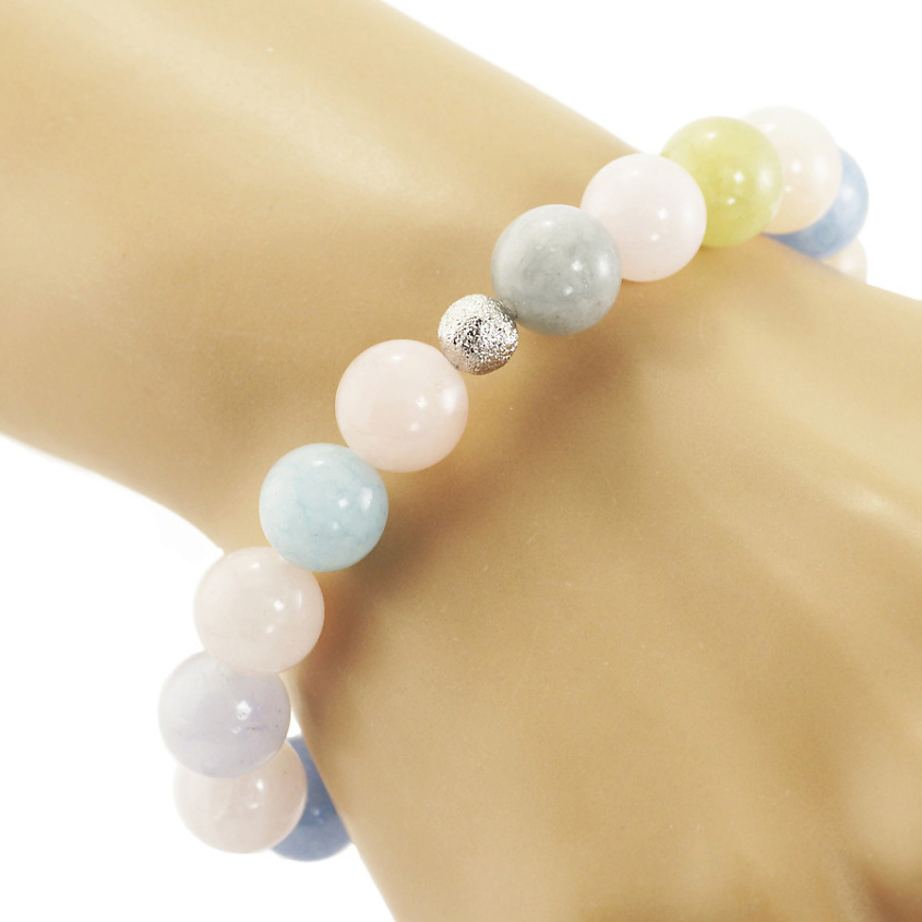 ALERIE-ACCESSORIES Браслет из натуральных бериллов Forever Pastel – фото 2