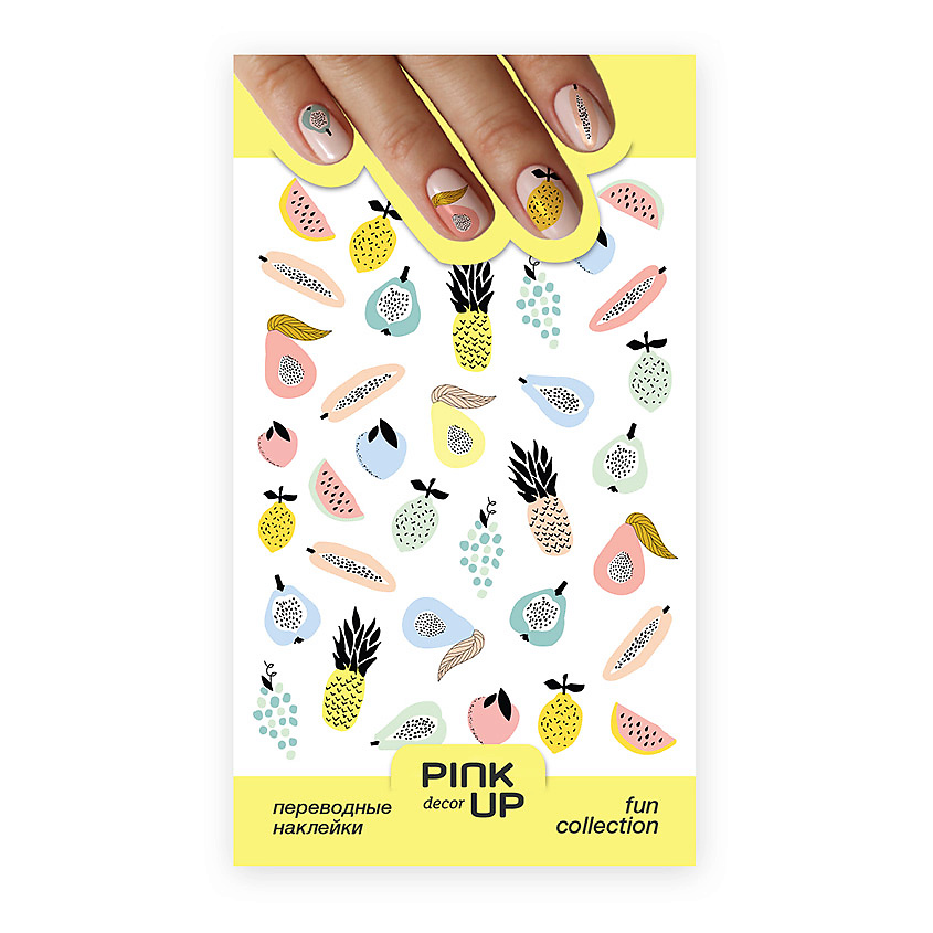 PINK UP Наклейки для ногтей FUN – фото 2