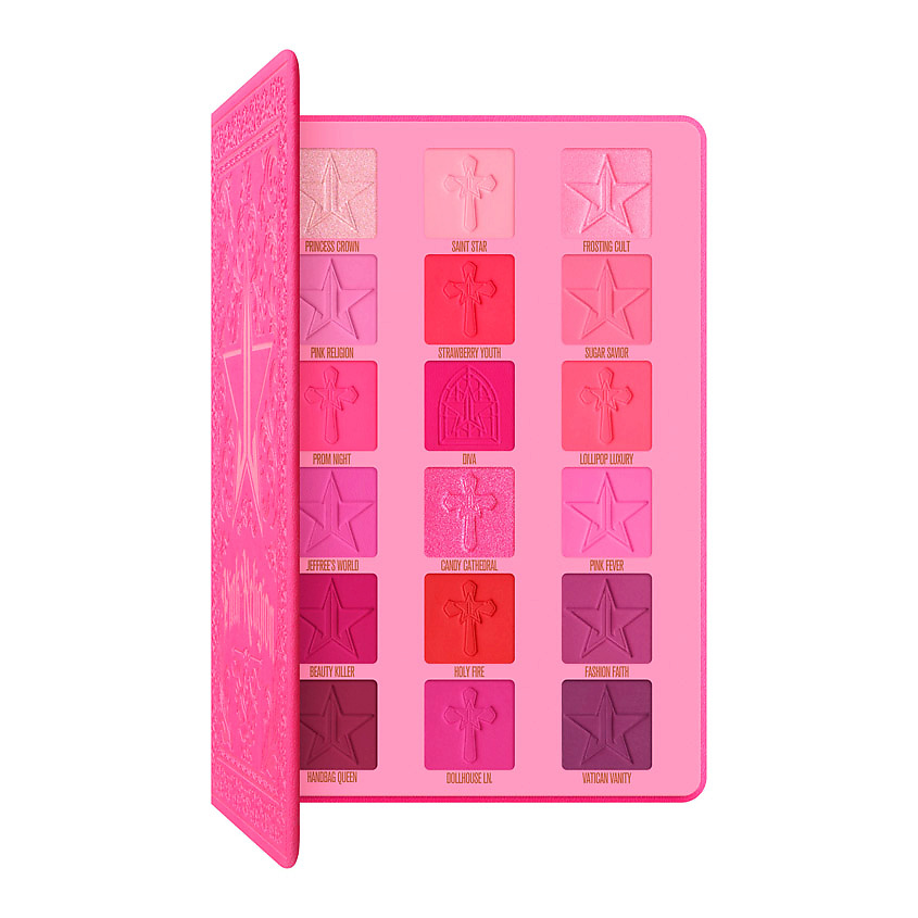 JEFFREE STAR COSMETICS Палетка теней для век Pink Religion – фото 1