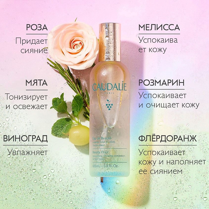 CAUDALIE Вода для красоты лица Eau de Beauté – фото 4