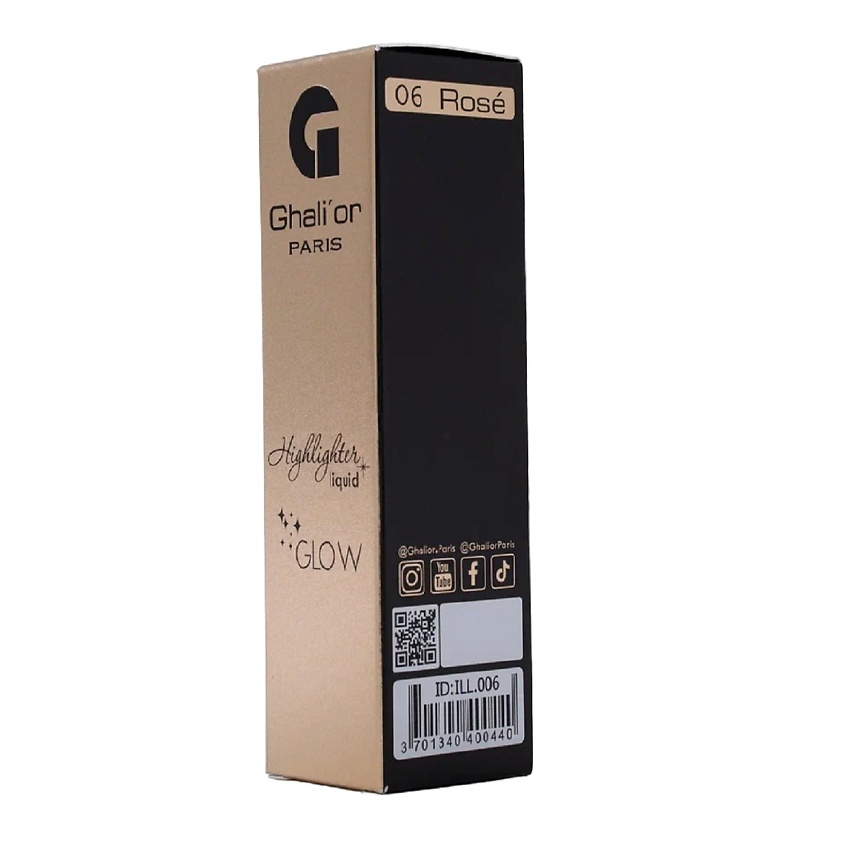 GHALI' OR Жидкий хайлайтер сияние LIQUID GLOW – фото 2