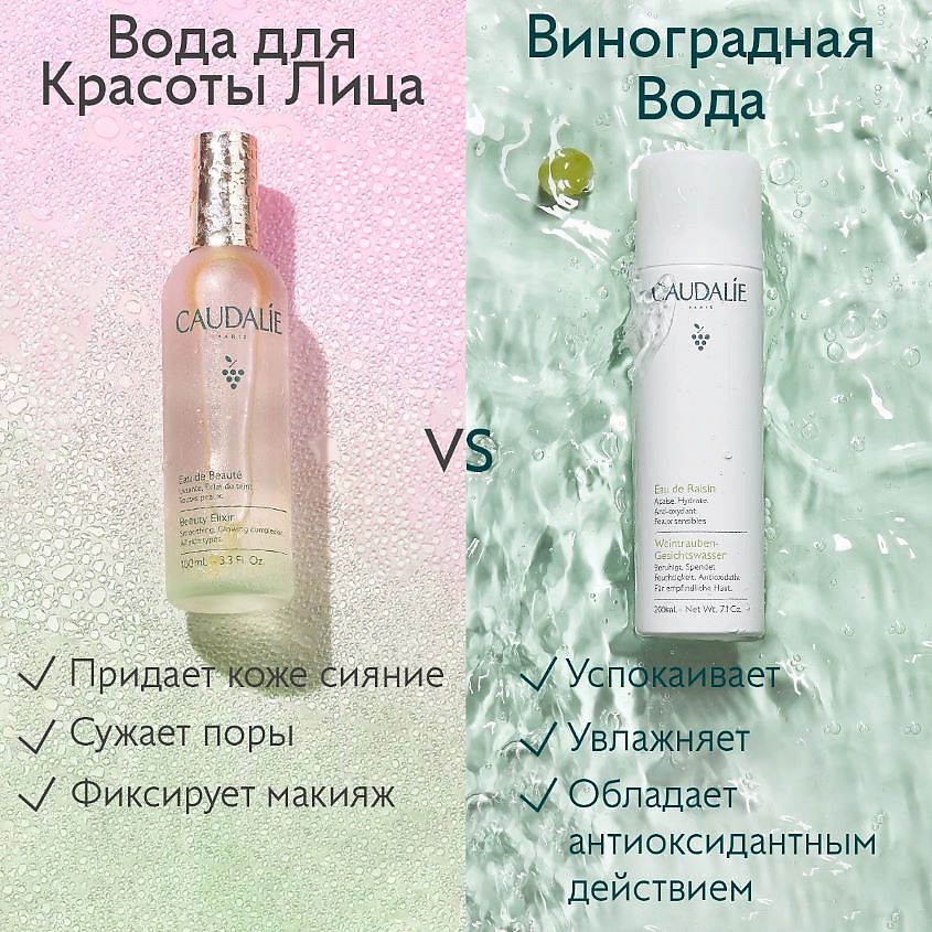 CAUDALIE Вода для красоты лица Eau de Beauté – фото 5