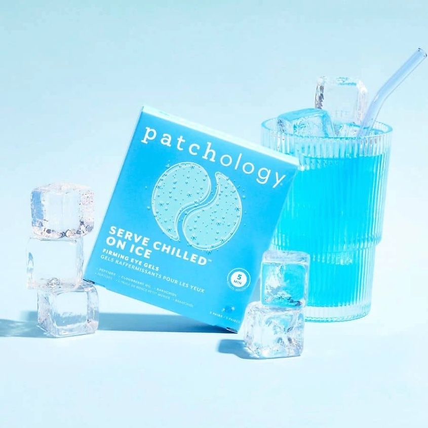 PATCHOLOGY Освежающие тонизирующие патчи для глаз Serve Chilled On Ice Eye Patches – фото 2