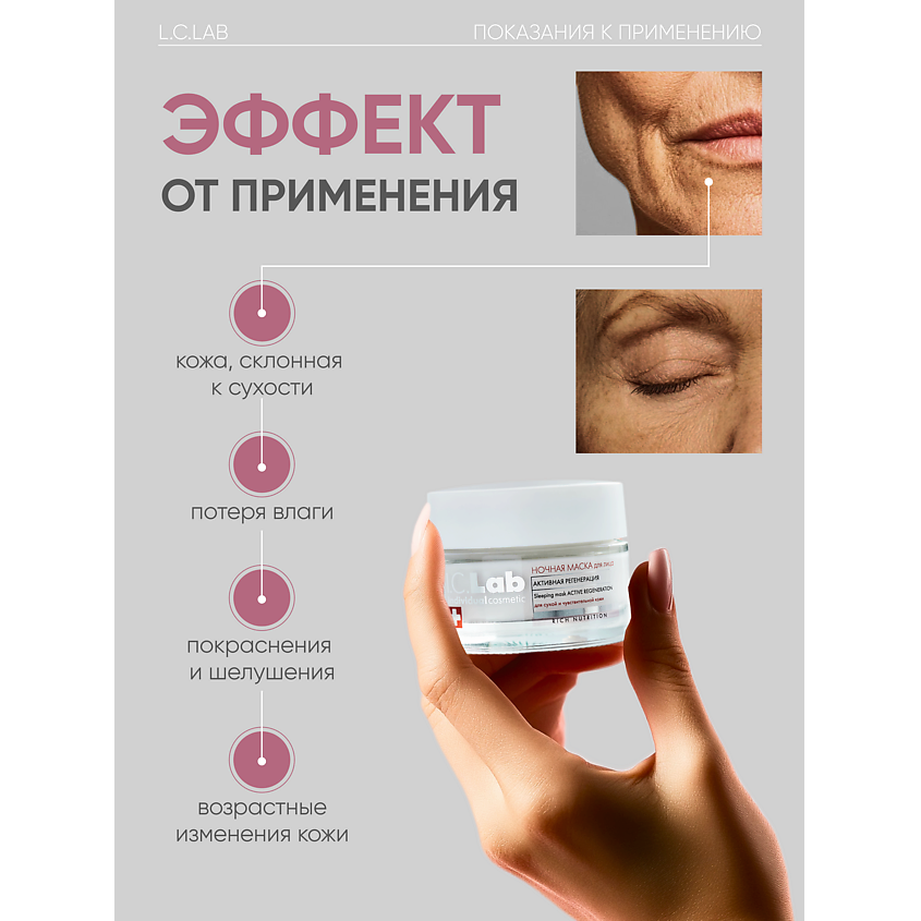 I.C.LAB Ночная несмываемая маска для лица – фото 8