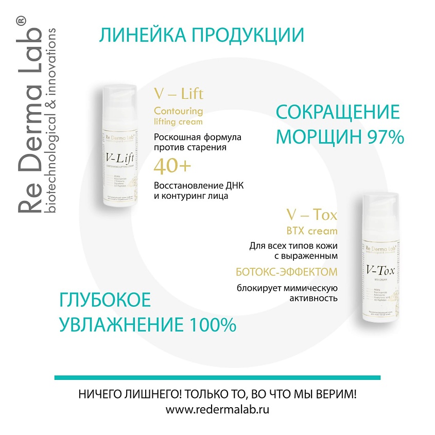 RE DERMA LAB Крем для подтяжки век – фото 4