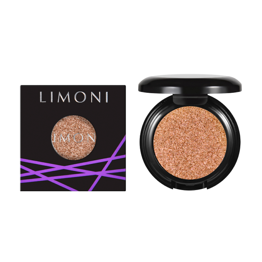 LIMONI Тени для век "Eye Shadow Prism", Белое золото Тон 012 – фото 2