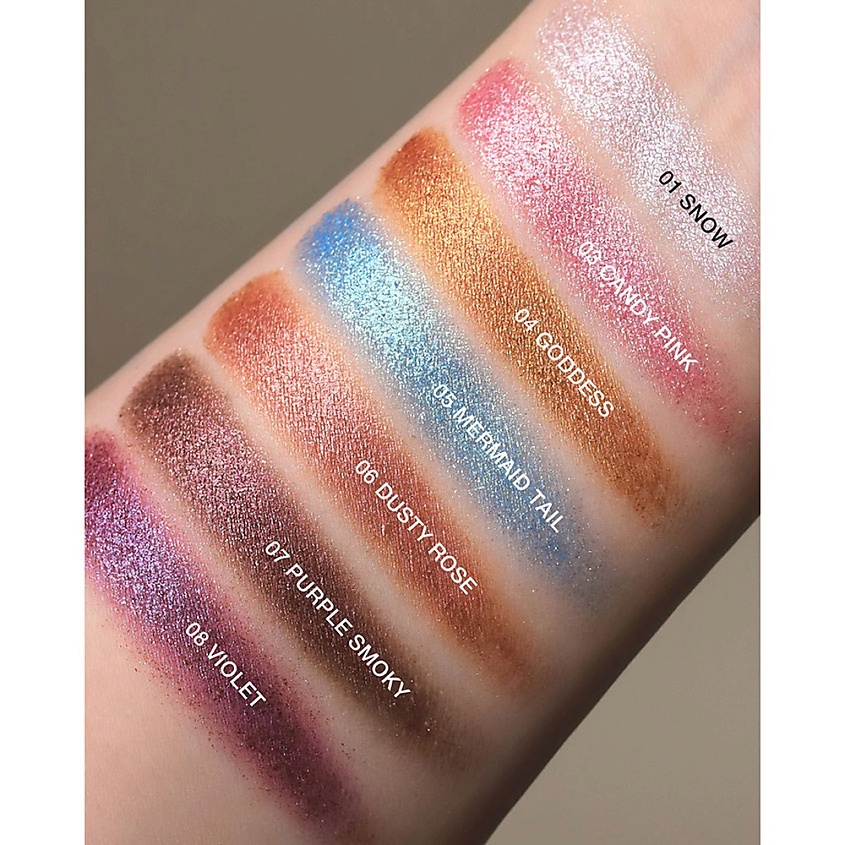 RELOUIS Тени для век EYESHADOW SPARKLE – фото 2