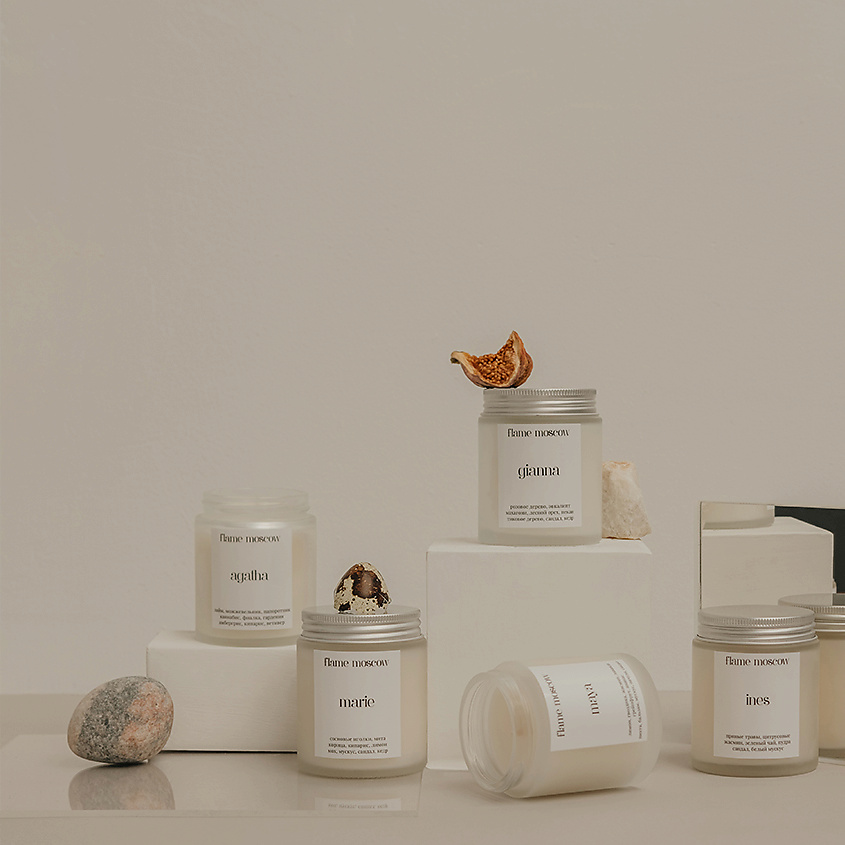 FLAME MOSCOW Свеча матовая Anna – фото 2