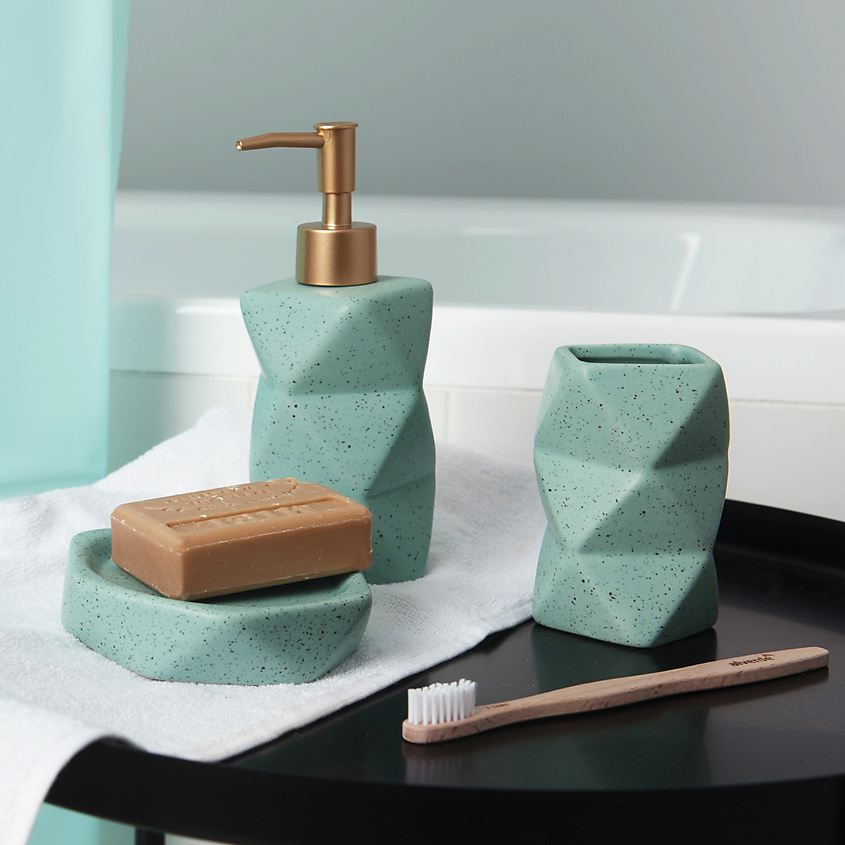 FRESH CODE Стакан для ванной "Sand", керамика – фото 3