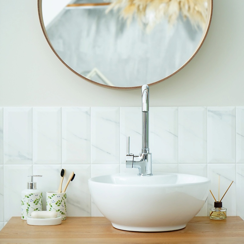 ДОЛЯНА Набор аксессуаров для ванной комнаты «Эвкалипт» – фото 4
