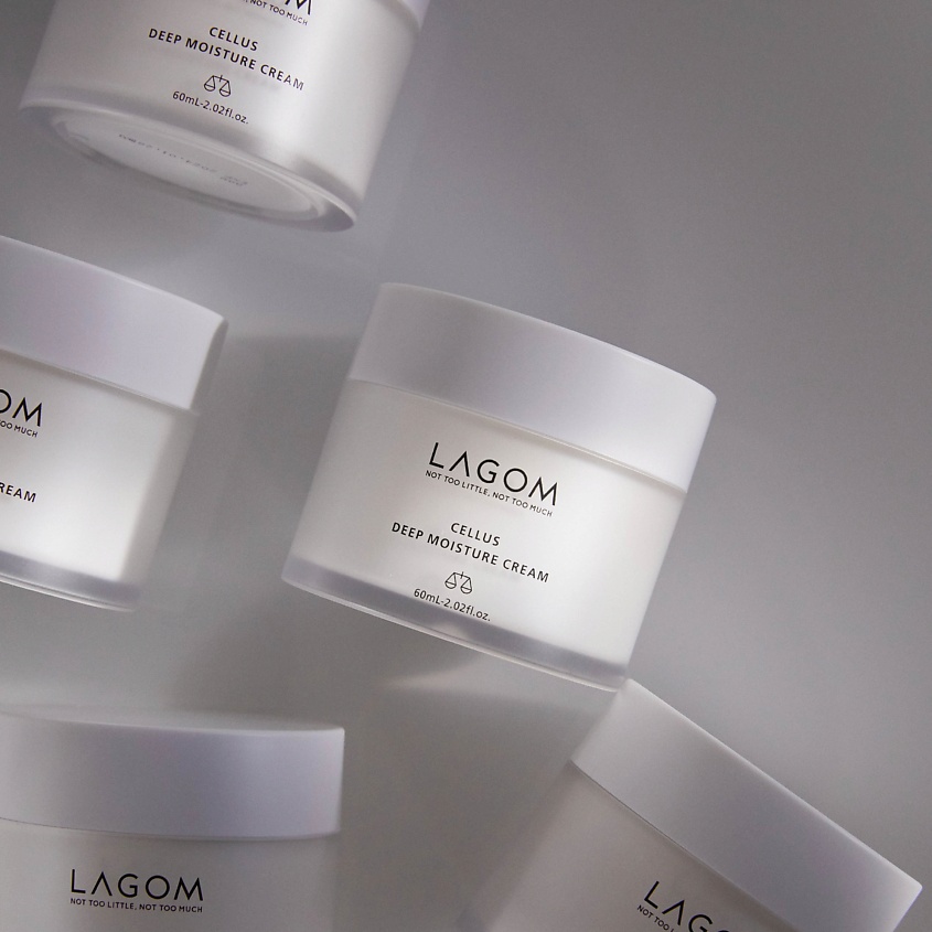 LAGOM Высокоувлажняющий крем для лица Cellus Deep Moisture Cream – фото 5
