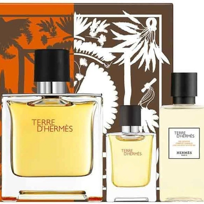 HERMES Набор Terre D'Hermes: Парфюмерная вода + Гель для душа +