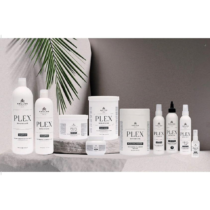 KALLOS COSMETICS Plex Bond Builder Маска для волос с растительными протеинами и пептидным комплексом – фото 5