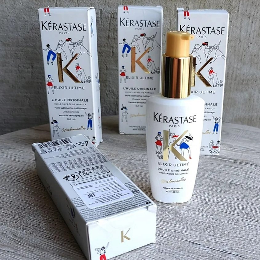 KERASTASE Масло-уход для волос Elixir Ultime с маслом марулы и камелии – фото 5