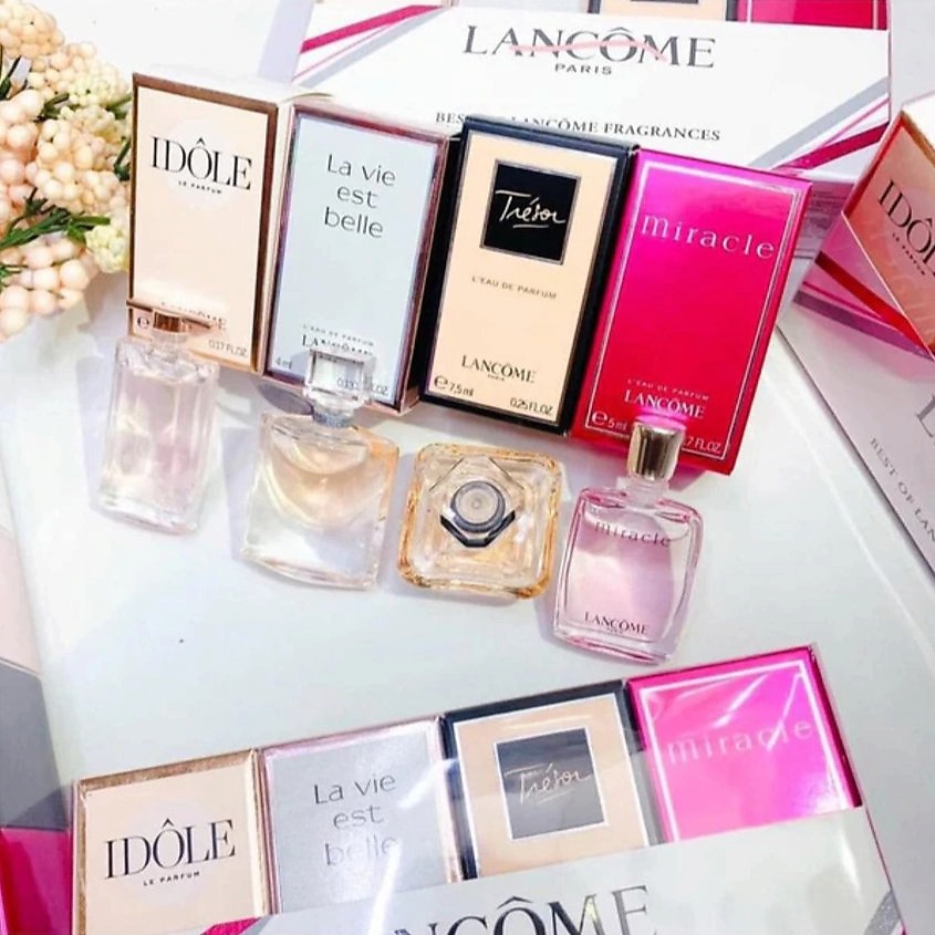 LANCOME Набор миниатюр Tresor, Idole, Miracle, La Vie Est Belle – фото 2