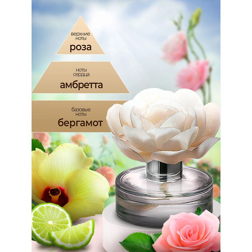 BREESAL Декоративный ароматизатор Arome Fleur Шлейф волшебства – фото 4