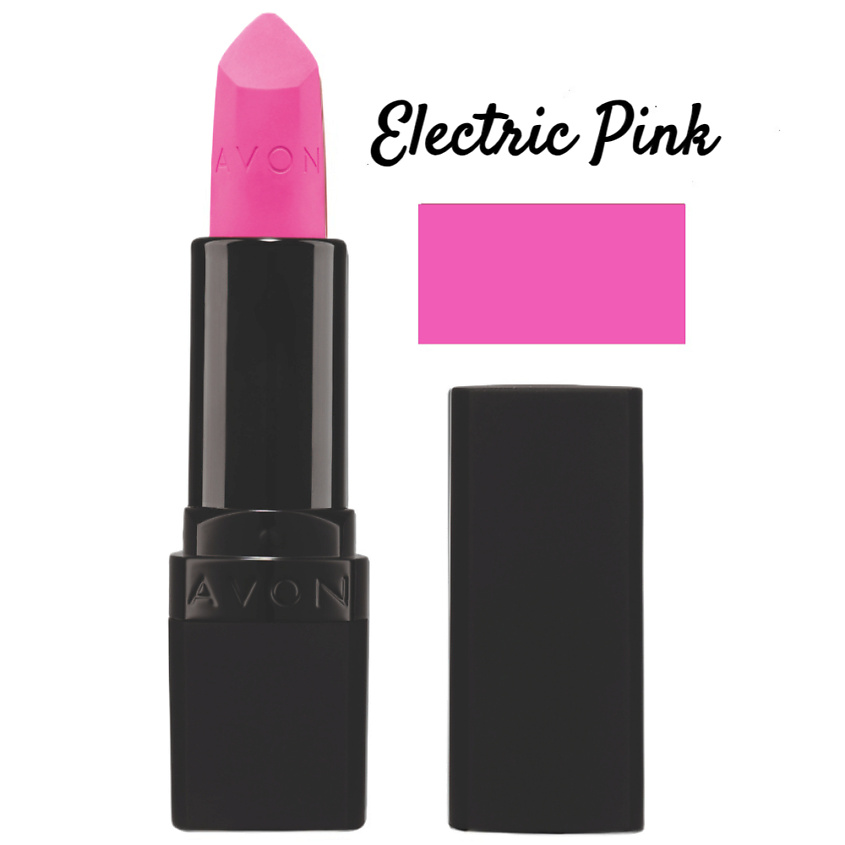 AVON Увлажняющая матовая помада "Ультра", Ультрарозовый/Electric Pink – фото 6