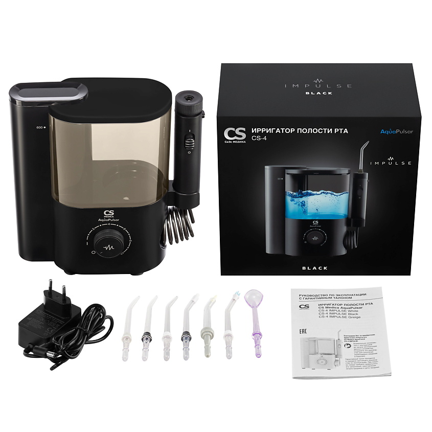 CS MEDICA Ирригатор AquaPulsar CS-4 IMPULSE Black – фото 7