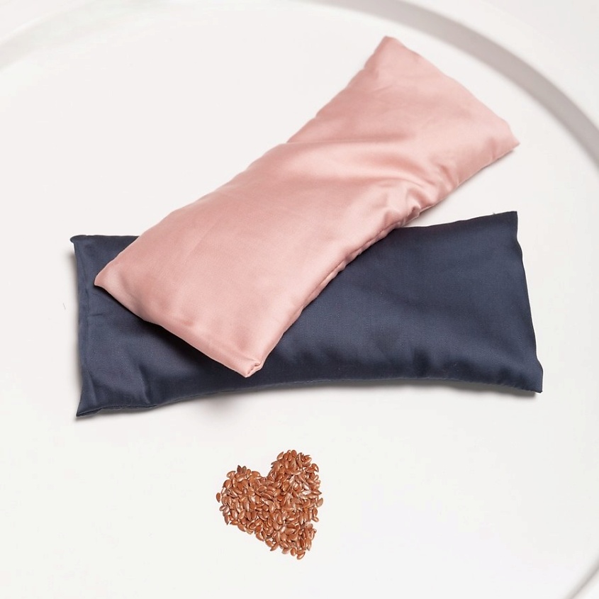 BIO TEXTILES Маска - накладка для глаз Йога MEDITATION с семенем льна и лавандой – фото 5