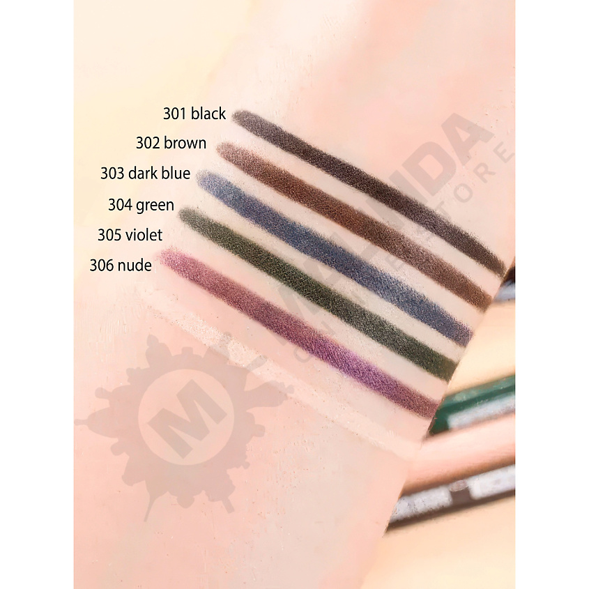 BELOR DESIGN Карандаш для глаз механический Automatic soft eyepencil – фото 6