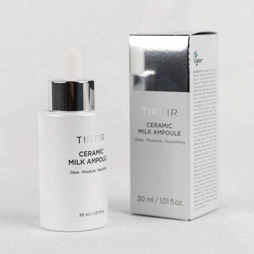 TIRTIR Сыворотка интенсивно увлажняющая CERAMIC MILK AMPOULE, 30 мл – фото 2