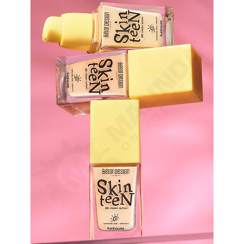 BELOR DESIGN Тональный BB-крем Funhouse Skin Teen – фото 5