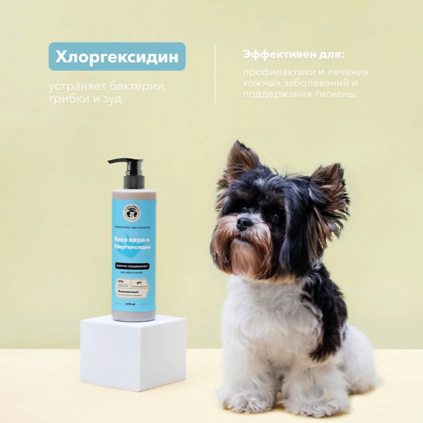 LISSILANDIA Шампунь для профилактики с Хлоргексидином – фото 4