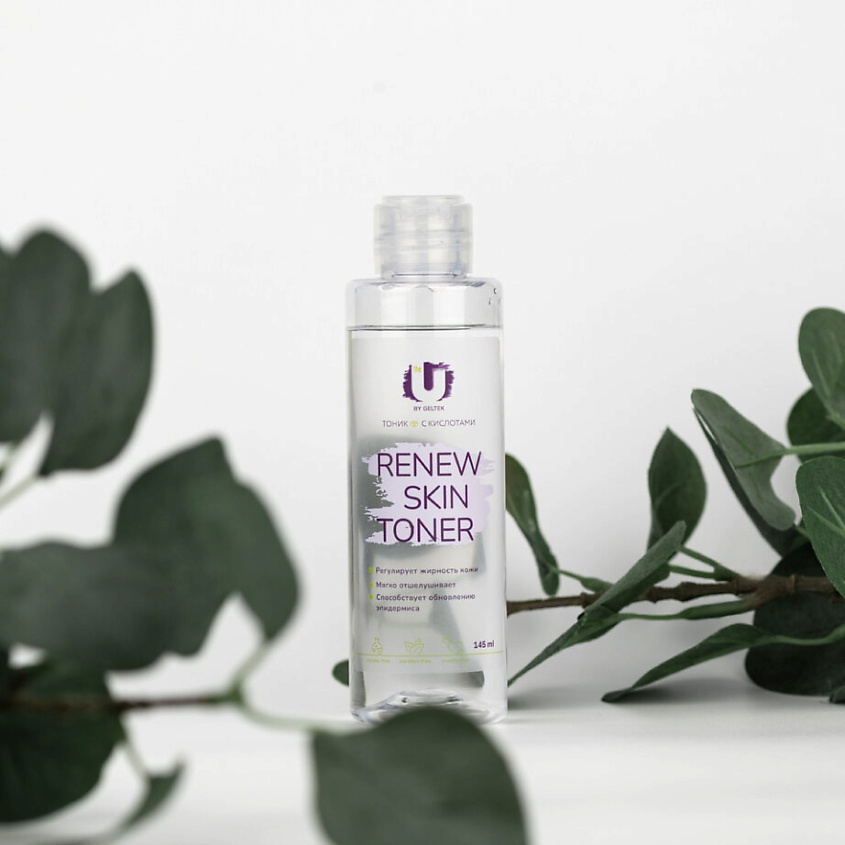 THE U Тоник с кислотами Renew skin toner – фото 5