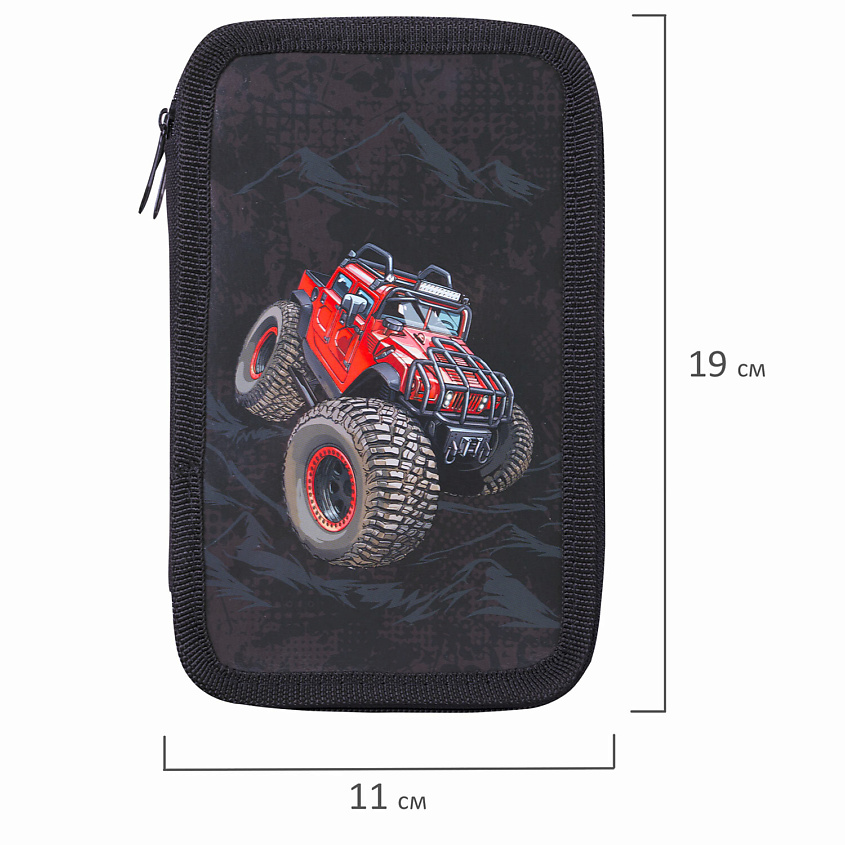 ПИФАГОР Пенал Big Wheels – фото 2