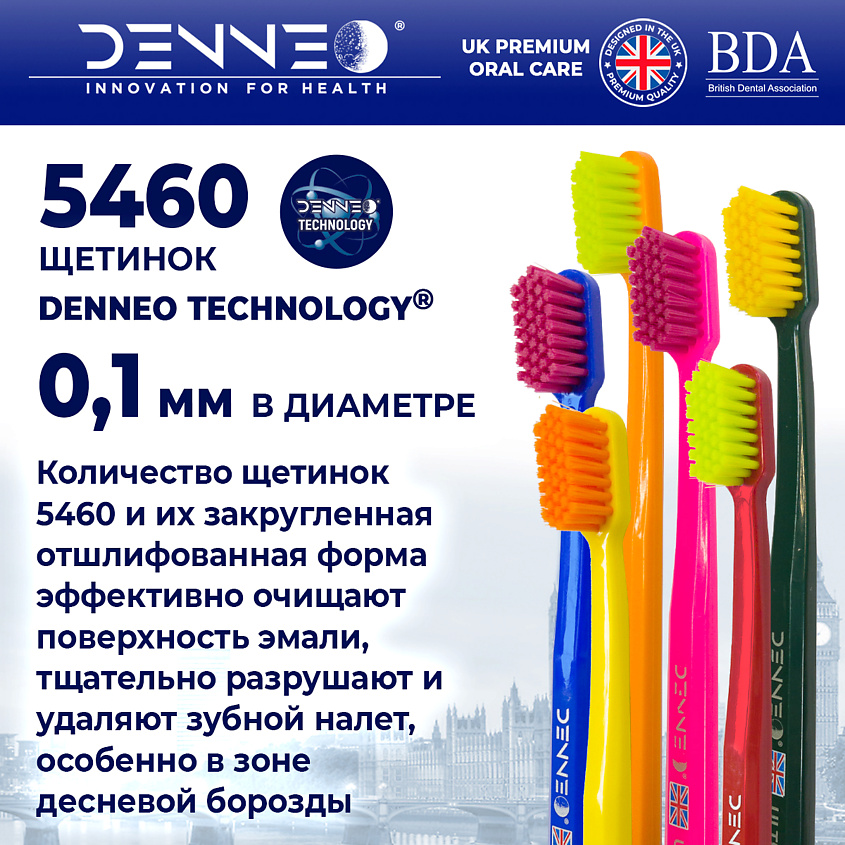 DENNEO Набор мягких зубных щёток для чувствительных зубов – фото 8