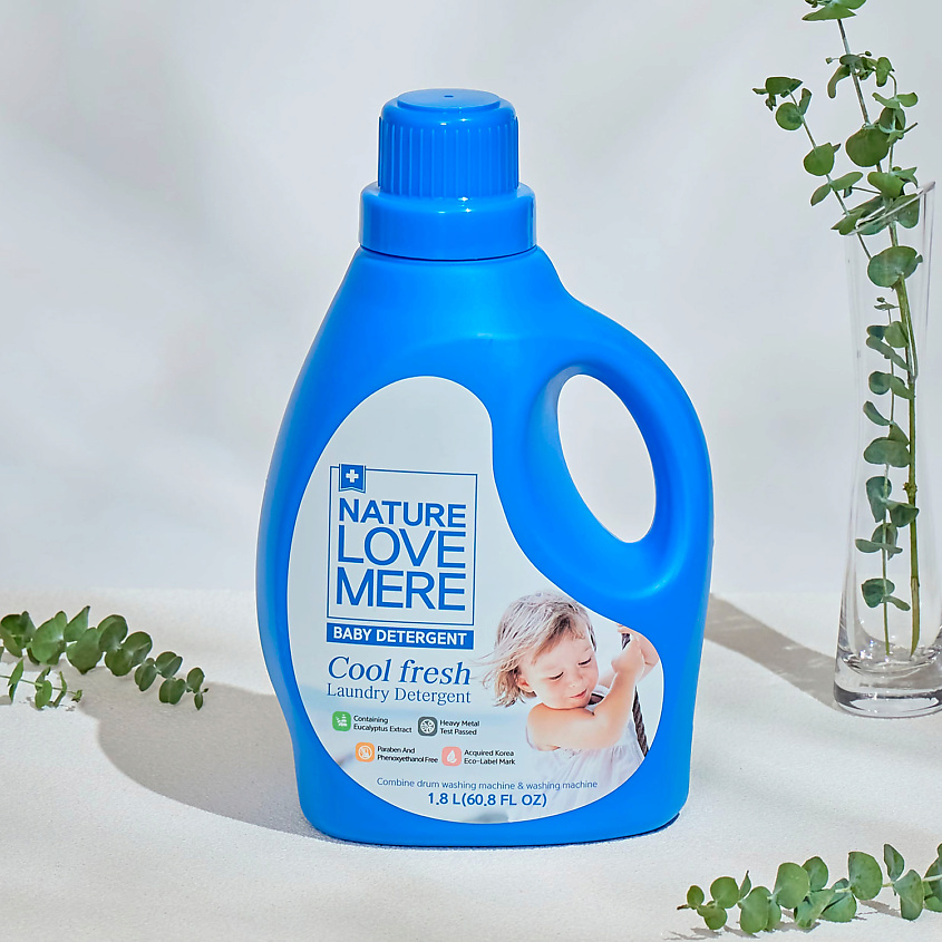 NATURE LOVE MERE Гель для стирки Cool Fresh – фото 2