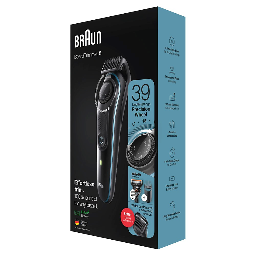 BRAUN Триммер для бороды BT5340 – фото 3