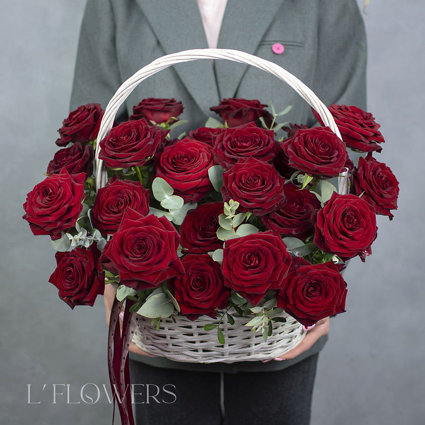 L'FLOWERS Корзина Скарлетт – фото 2